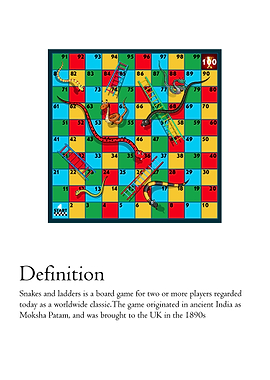 Snake and ladder