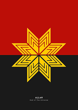 allah kufi diamond calligr