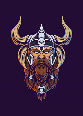 Viking warrior with axe