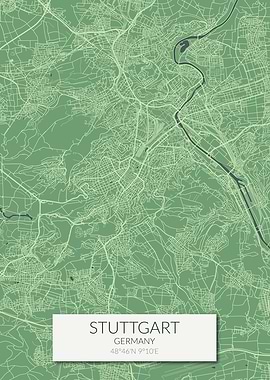 Stuttgart Green Map