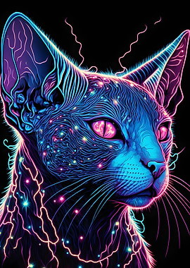 Black Light Cat 20