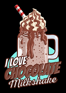 I Love Chocolate Milkshake