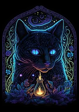 Black Light Cat 23