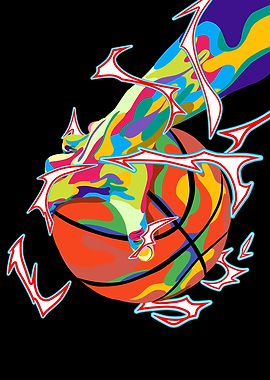 Basketball and hand pop ar