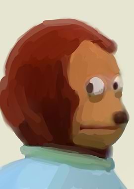 meme monkey art