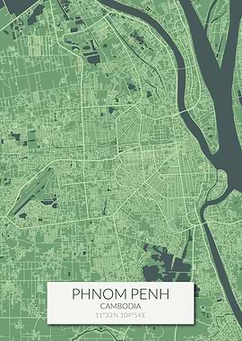 Phnom Penh Green Map