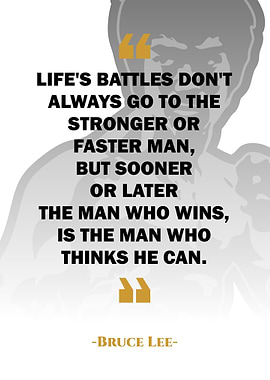 Bruce lee quote
