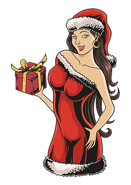 Beautiful of santa girl