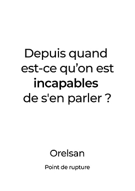 Orelsan CivilisationPerdue
