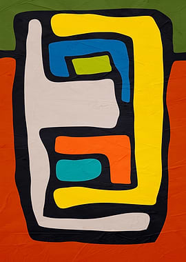 ORGANIC ABSTRACT 204A