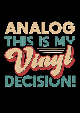 Analog Record Vinyl