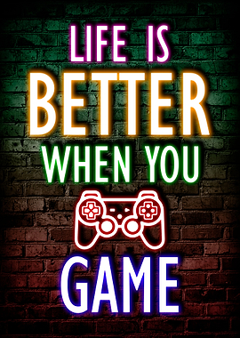Game Gaming Gamer neon