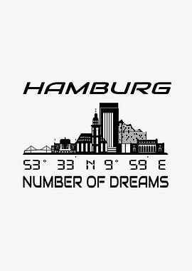 GPS Coordinates Hamburg