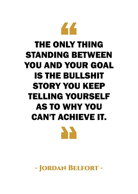 Jordan Belfort Quote