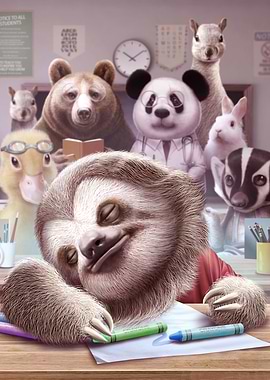 SLEEPING IN CLASSROOM