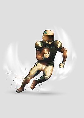 American football player