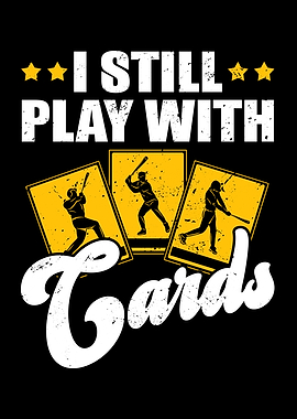 Baseball Cards Funny Card