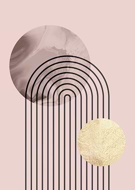 Marble and gold art 6