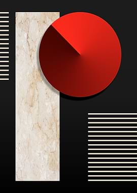 GEOMETRIC ABSTRACT 645A