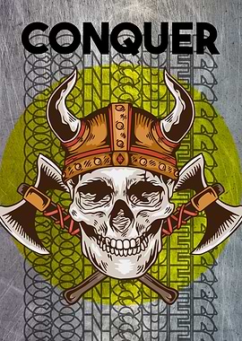 VIKING SKULL CONQUER