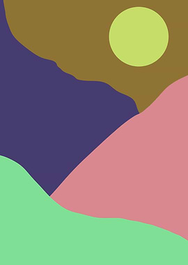 Minimalistic Mountain 2