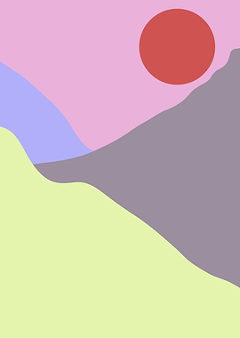 Minimalistic Mountain 5