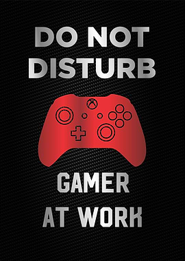 do not disturb gamer work