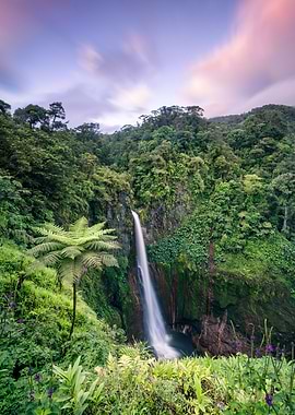 Toro waterfall Costa Rica