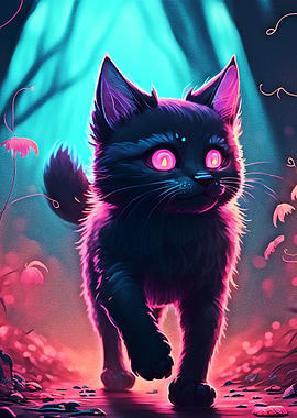 Black Cat New Art
