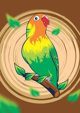 LOVEBIRD VECTOR