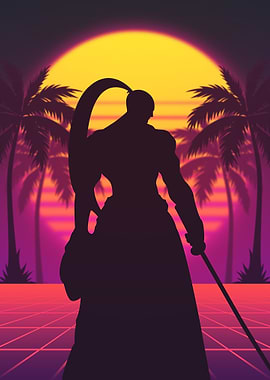 Silhouette of Samurai V2