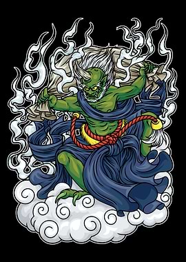 Fujin Japanese Mythology
