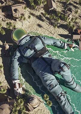 Lying on Treassure Island