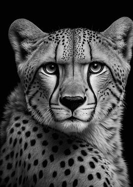 Portrait of a Cheetah