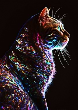 Paint Cat Art