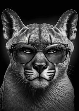 Portrait of a Cougar