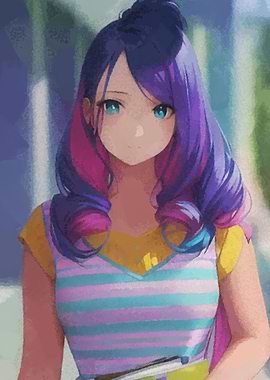 Anime girl study