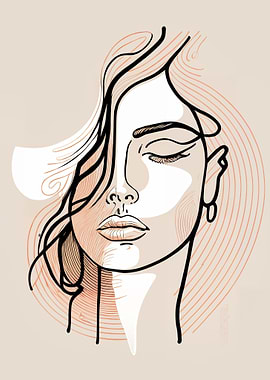 Beautiful woman portrait