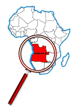 Angola Under Magnify Glass