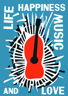 Music and Happiness Poster