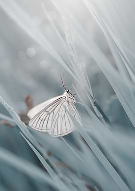 White Butterfly, meadow