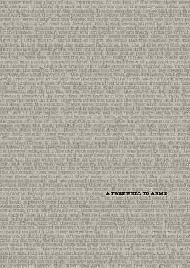 A Farewell To Arms Text