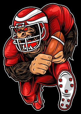 Gorilla American Football