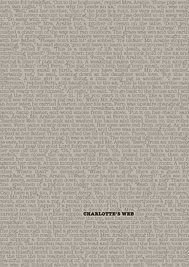 Charlottes Web Book Text