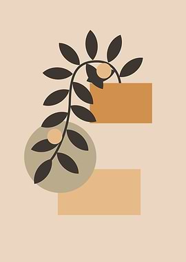 Geometrical leaves shapes