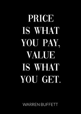 Warren Buffett Price Value