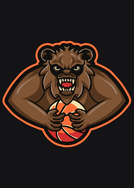 Grizzly bear basketball