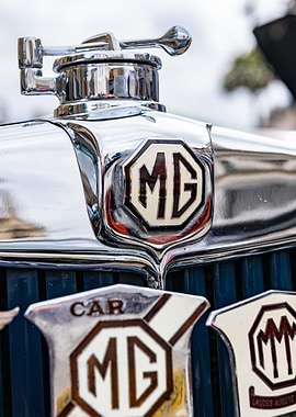 MG Car signature