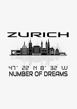 GPS Coordinates Zurich