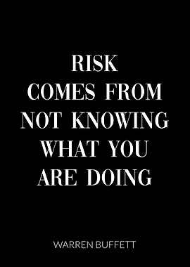 Warren Buffett Risk Quote